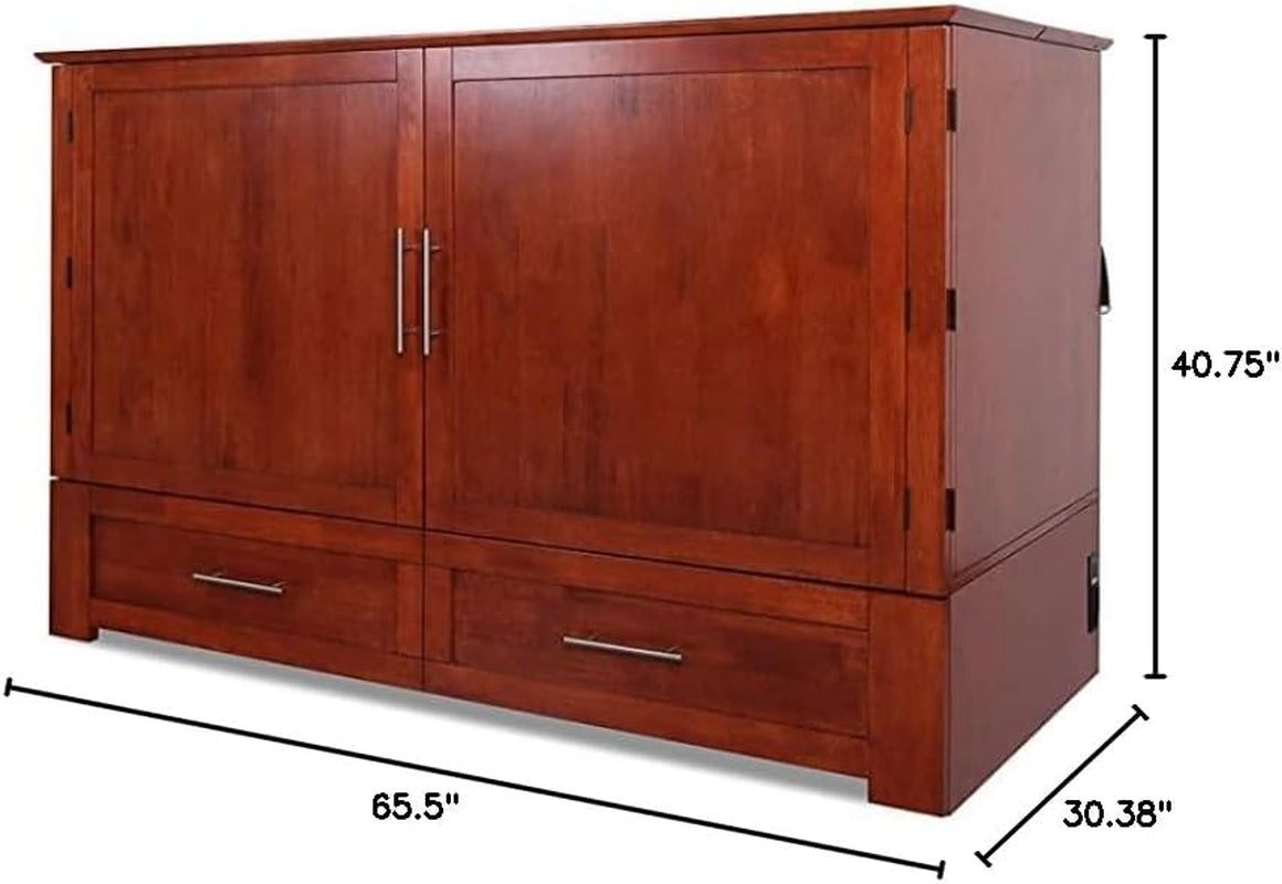 emurphybed-daily-delight-murphy-cabinet-chest-bed-with-charging-station-8-inch-queen-cherry