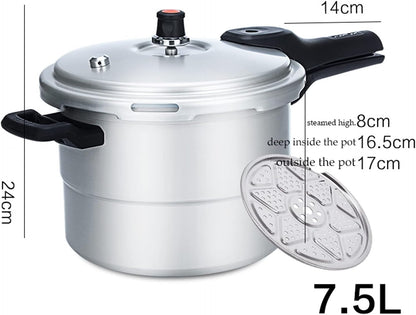 Aluminium Pressure Cooker Explosion-Proof Pressure Cooker Gas Stove Energy-Saving Safety Cooking Utensils3