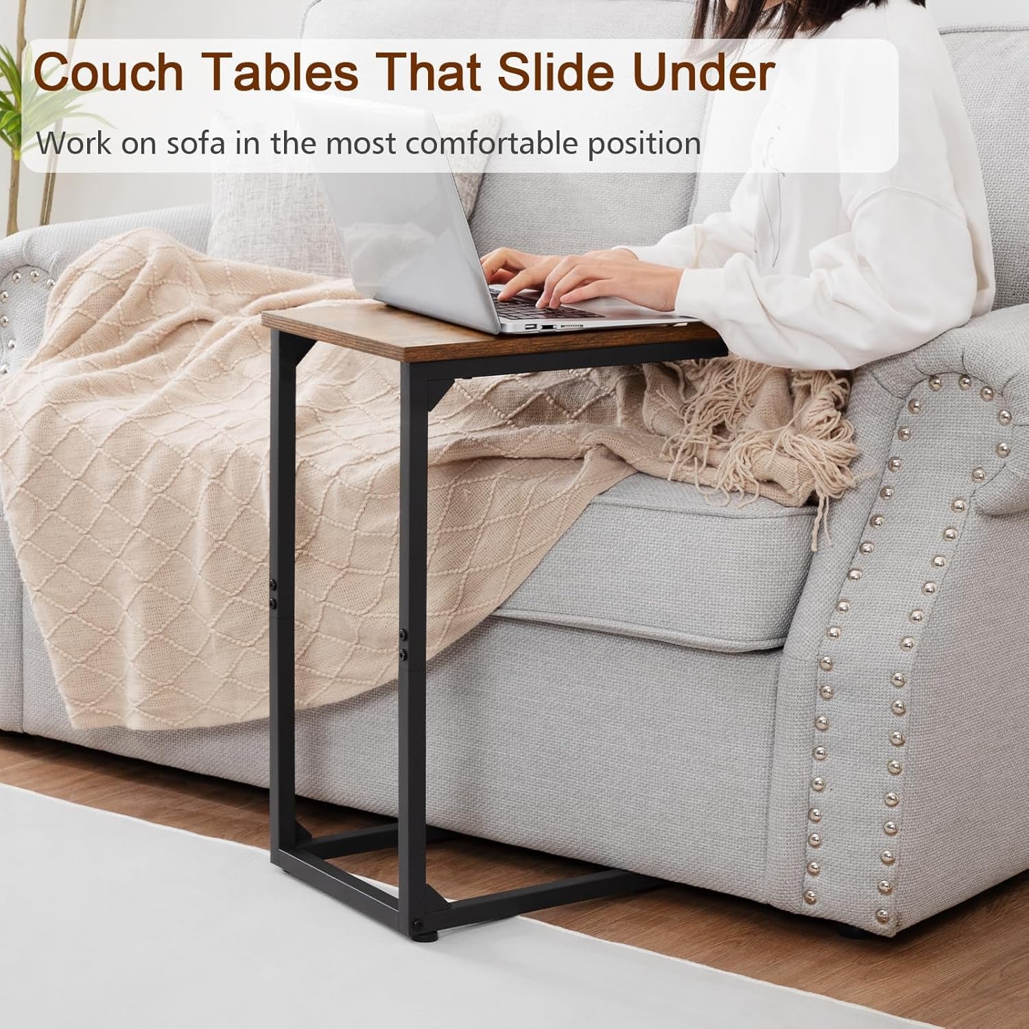 c-shaped-end-table-set-of-2-couch-side-table-that-slide-under-tv-trays-for-eating-on-couch-narrow-small-space-side-tables-for-living-room-bedroom-rustic-brown