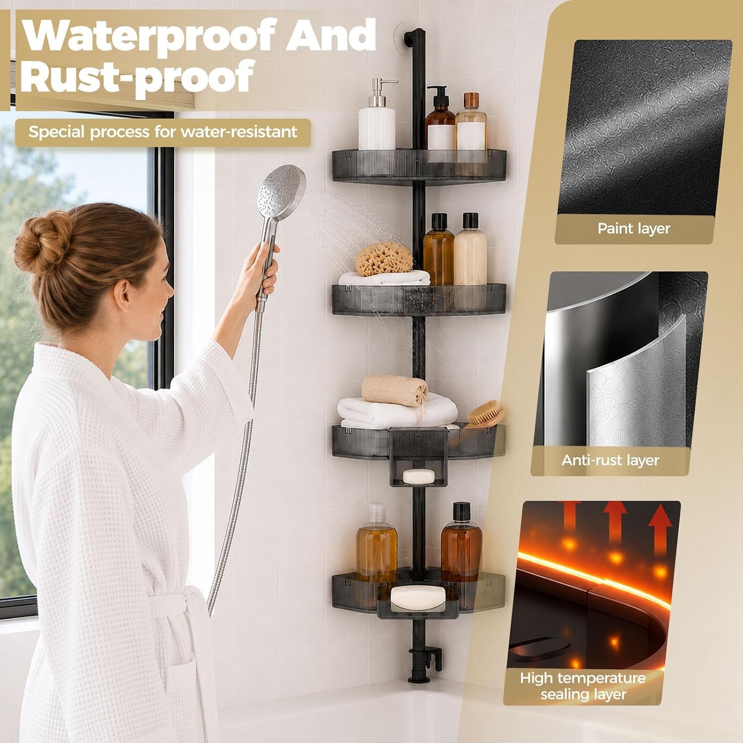 corner-shower-caddy-adjustable-4-tier-rustproof-bathroom-organizer-shelves-45-75-inch-no-drill-quick-installation-bathtub-corner-shelf