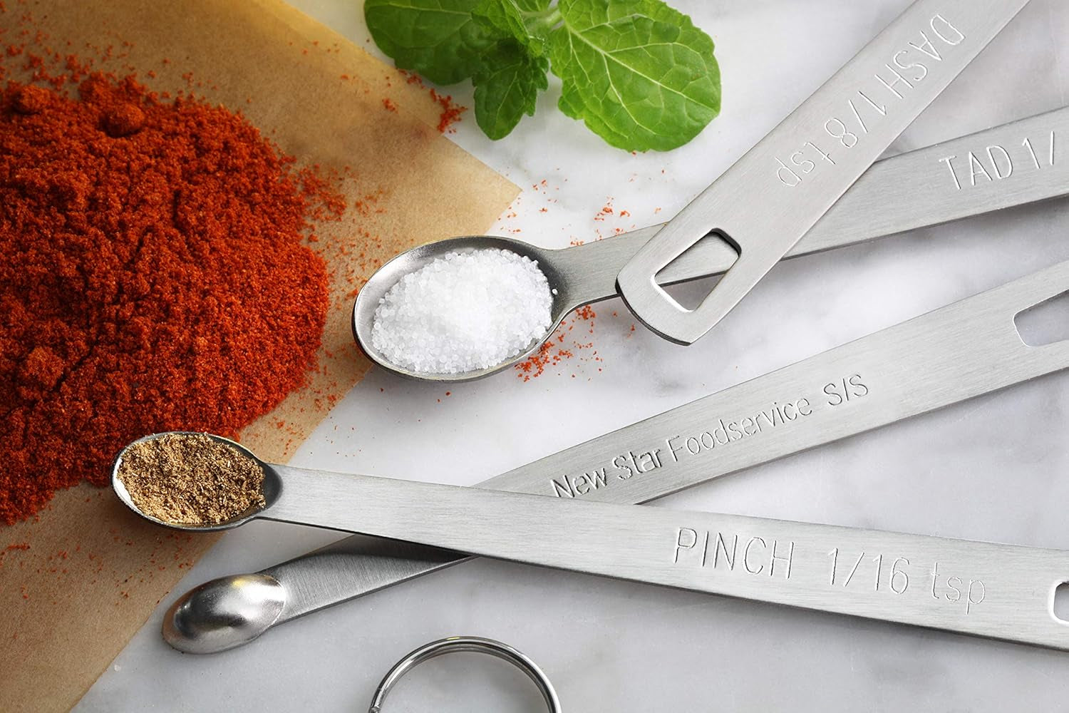 42924-stainless-steel-mini-measuring-spoons-set-5-piece-small-metal-measuring-spoon-set-for-spices-baking-cooking-dash-pinch-smidgen-drop-tad-silver