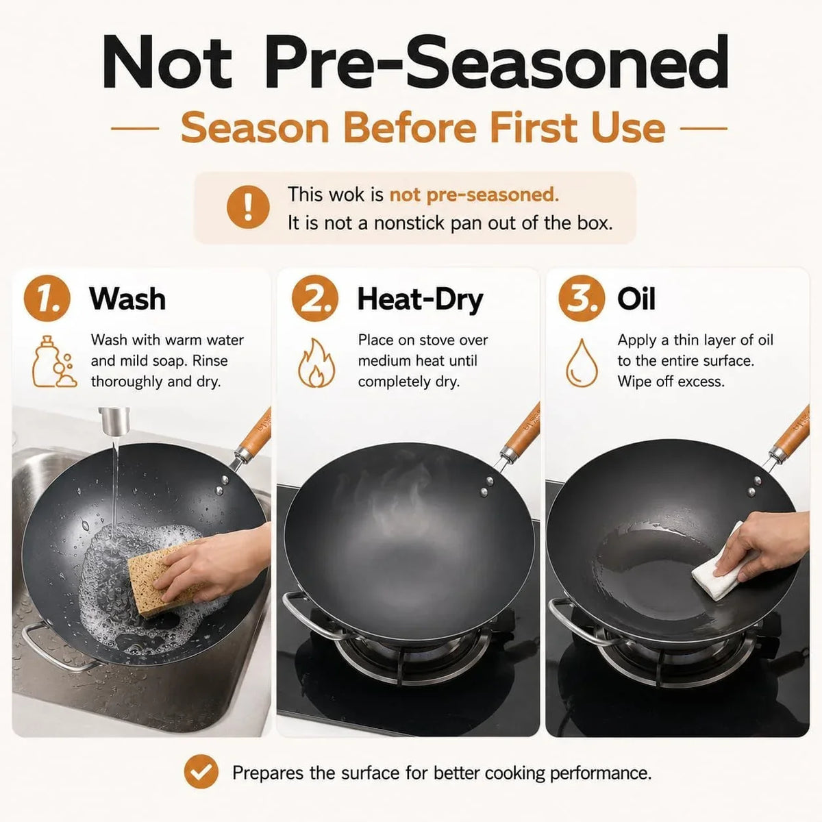 12-6-inch-carbon-steel-wok-with-lid-flat-bottom-wok-pan-for-induction-electric-and-gas-stoves-uncoated-chinese-stir-fry-pan-with-wooden-handle
