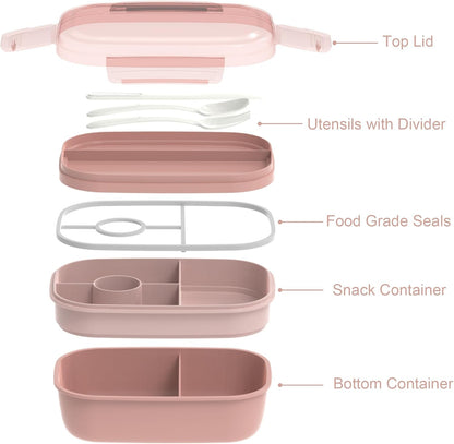 Leakproof Bento Box & Insulated Lunch Bag Set for School and Work2