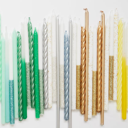 Long Birthday Candles for Cake (Pack of 16)3