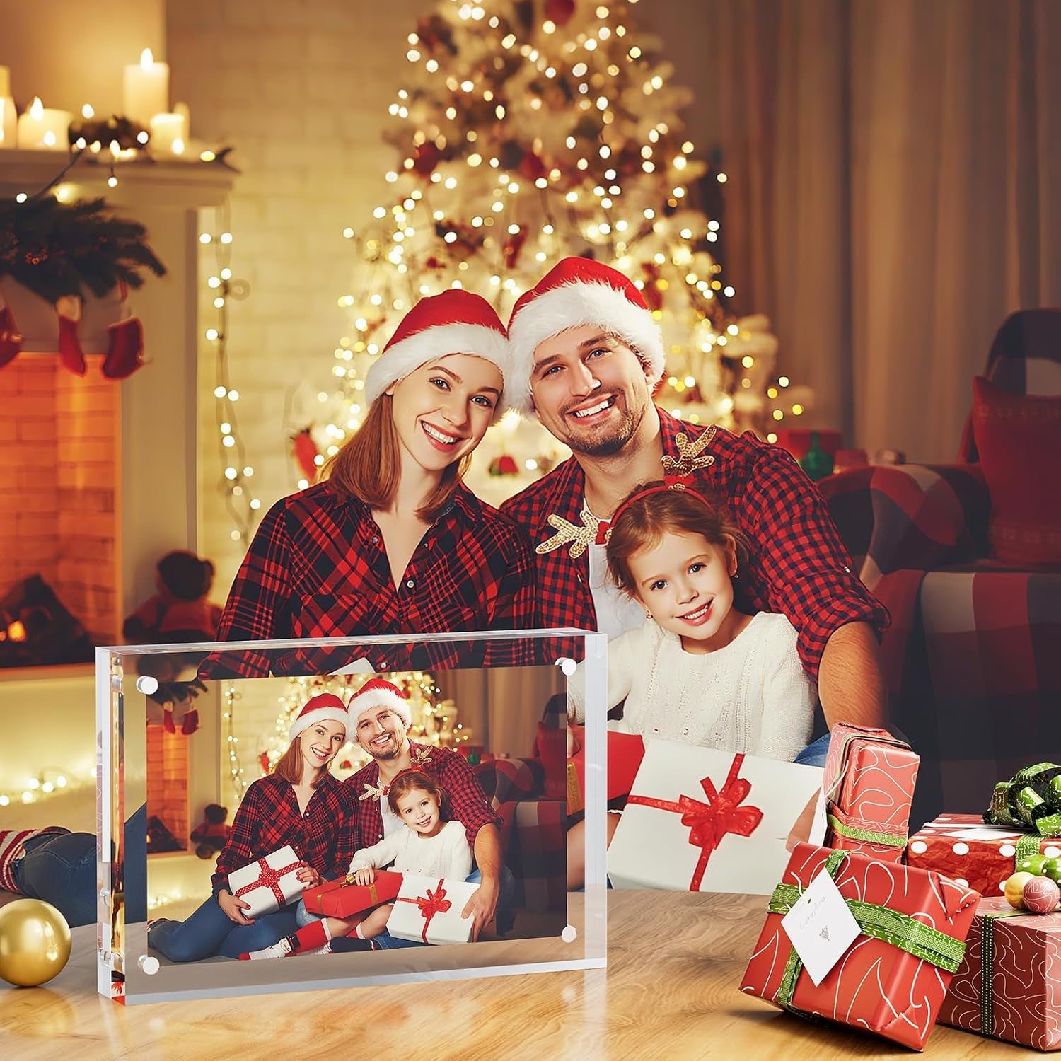 3-pack-acrylic-picture-frames-5x7-20-thicker-free-standing-desktop-display-strong-magnetic-photo-frame-double-sided-clear-picture-frames-frameless-standing-desktop-frame-for-home-office-gift-ready