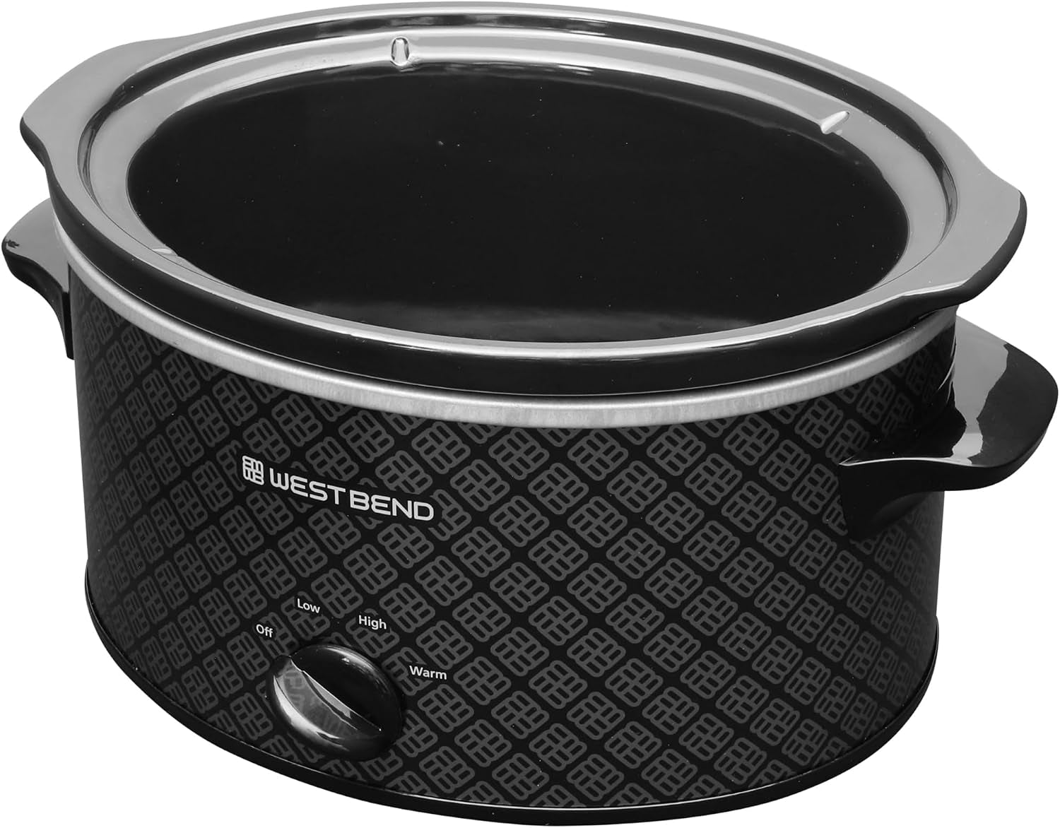slow-cooker-4-quart-manual-crockery-style-with-dishwasher-safe-oval-ceramic-crockpot-and-glass-lid-two-temperature-settings-plus-keep-warm-210-watts-black