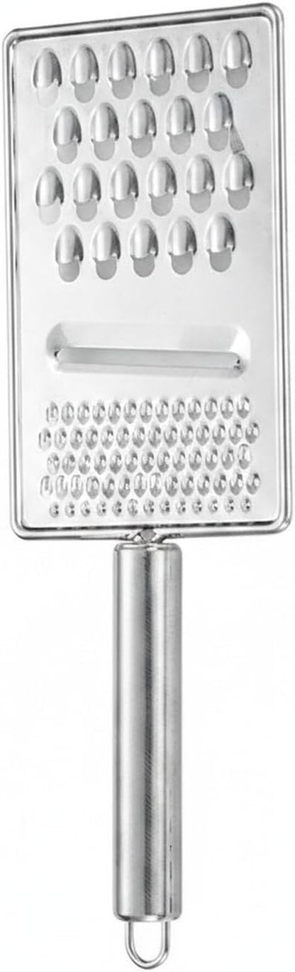 Stainless Steel Vegetable Peeler and Grater, Multi-Function Handheld Tool for Peeling, Slicing, and Shredding (1 PC)1