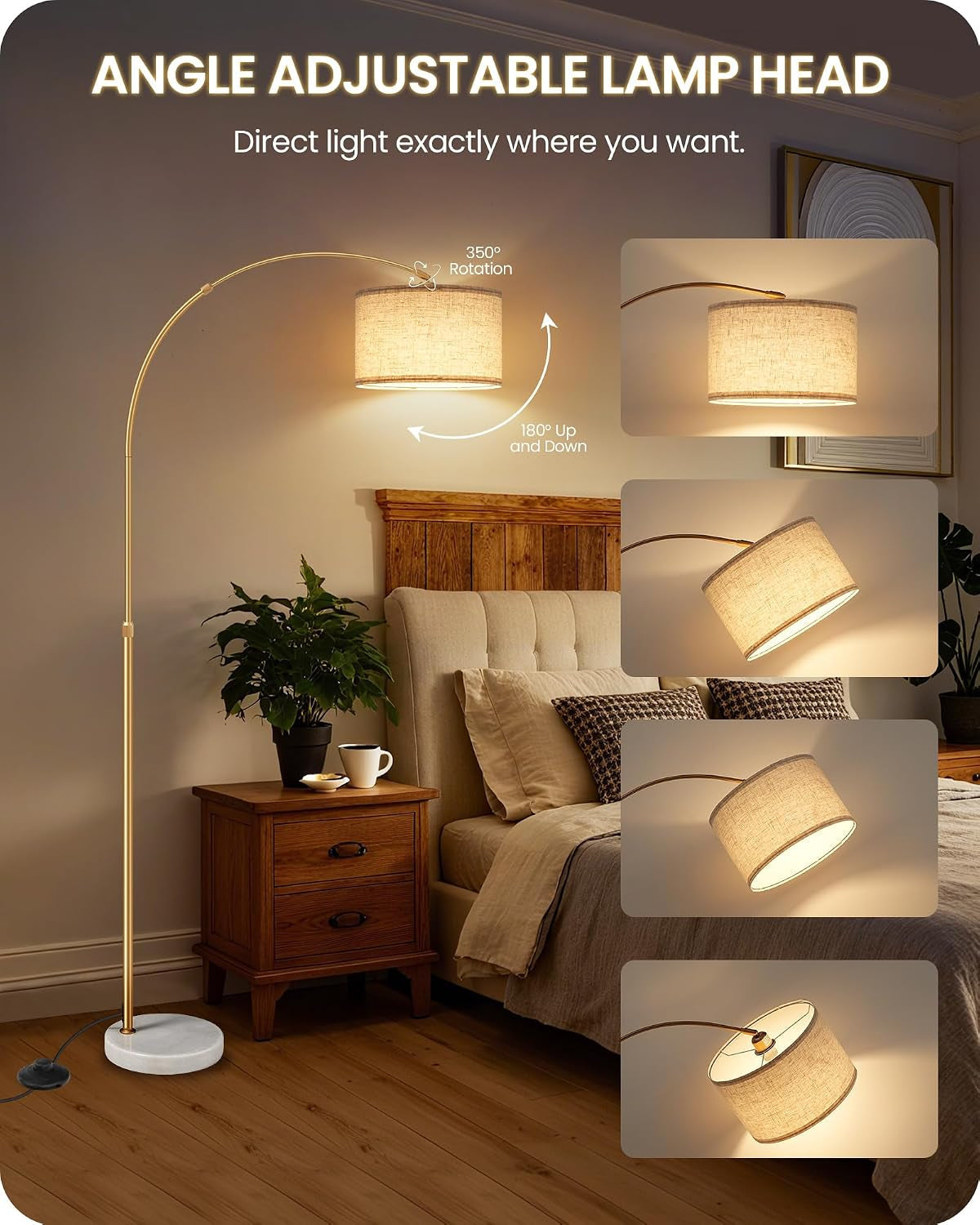 75-arc-floor-lamp-with-marble-base-and-adjustable-height-rotating-hanging-shade-dimmable-gold-floor-lamp-for-living-room-with-remote-and-foot-switch-3-color-temperatures-timer-de15ld05