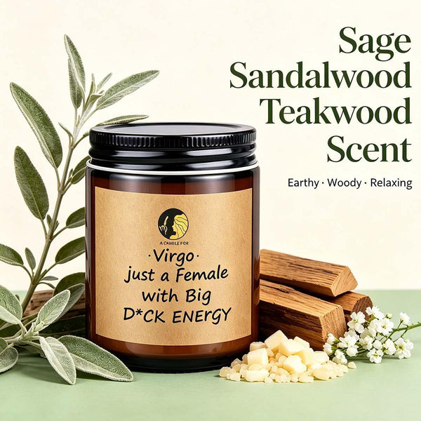 Virgo Gifts for Women, Unique Virgo Candle Bday Gifts for Best Friends Woman Mom Sister Girlfriend 21St 30Th 40Th 50Th, Fun Present for Grandma Wife Frendship Ideas3