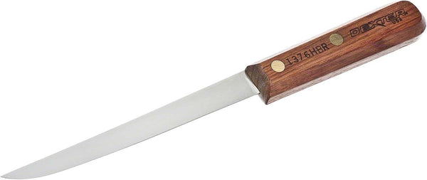 1376HBR 6-Inch Flexible Boning Knife, High-Carbon DEXSTEEL Blade with Rosewood Handle, Professional Meat, Fish & Poultry Deboning Knife, Made in USA1