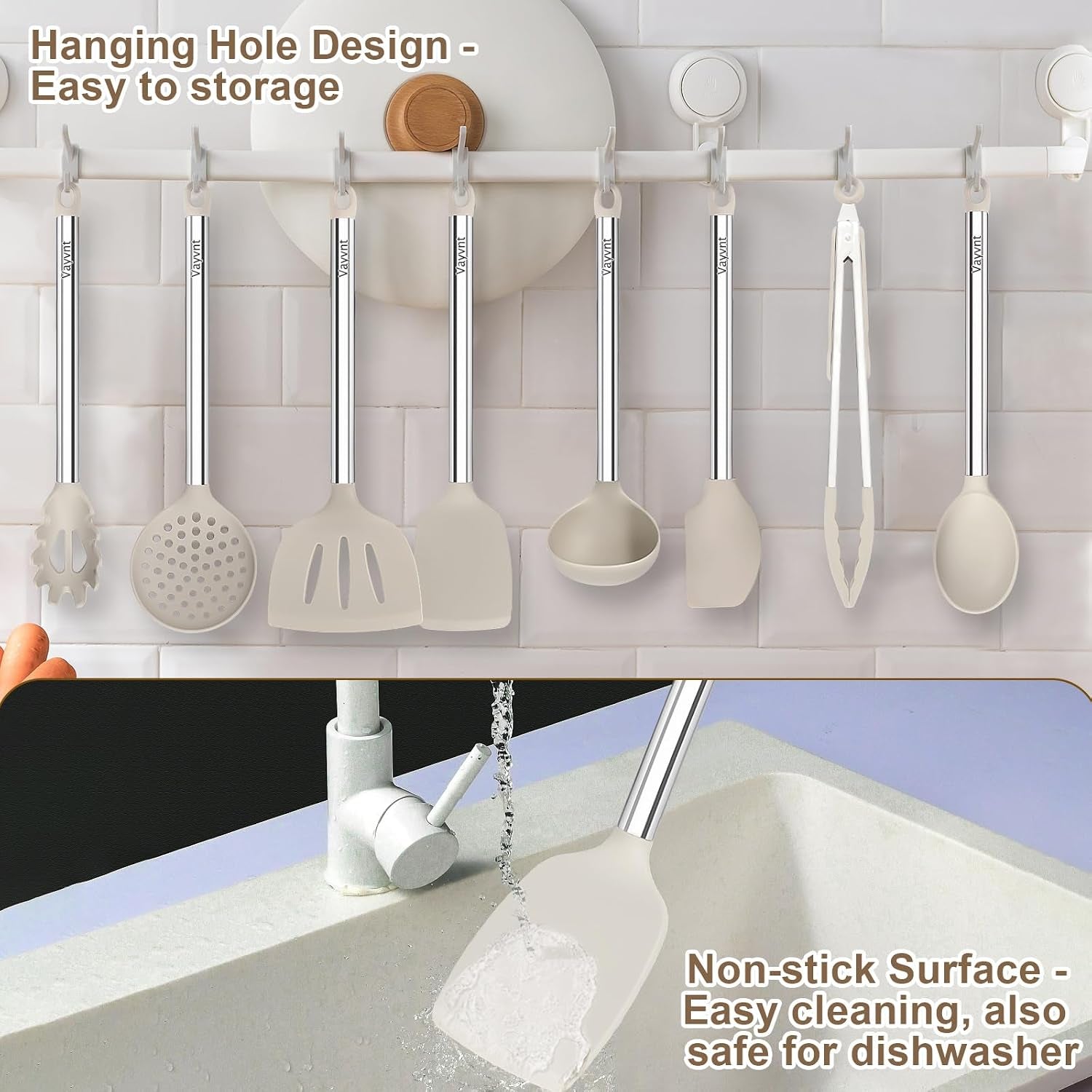 kitchen-utensil-set-silicone-utensils-dishwasher-safe-8pcs-khaki