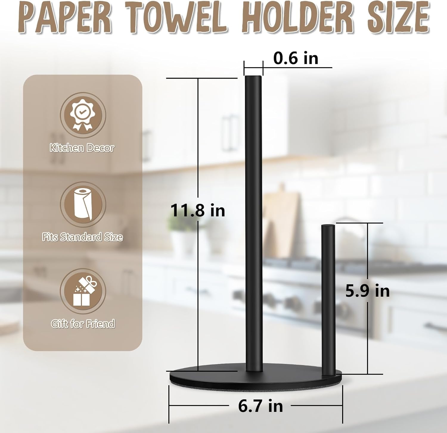 black-paper-towel-holder-countertop-paper-towel-holder-with-weighted-base