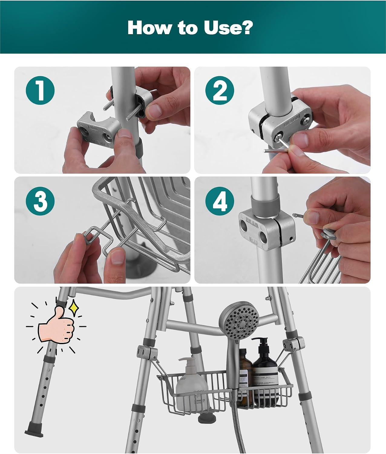 rustproof-hanging-shower-caddy-for-shower-chair-stainless-steel-bathroom-basket-for-bathroom-chair-bench-showers-chair-caddy-shampoo-bottle-holder-for-elderly-pregnant-handicap-patient
