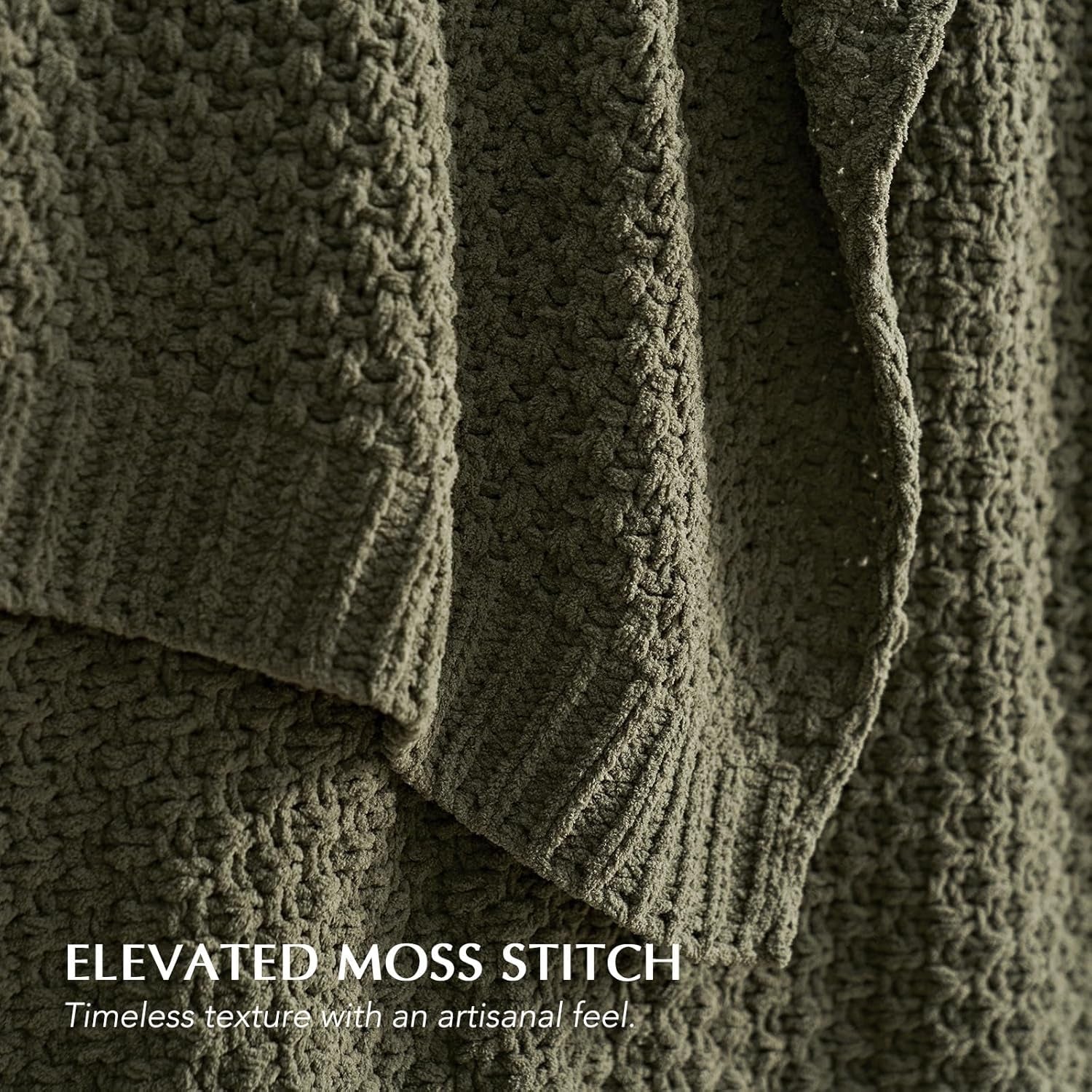 home-chunky-chenille-knit-throw-blanket-50-x-60-olive-green-sculpted-moss-stitch-chic-modern-farmhouse-all-season-warmth-oeko-tex®-certified-elegant-blanket-for-couch-bed-sofa