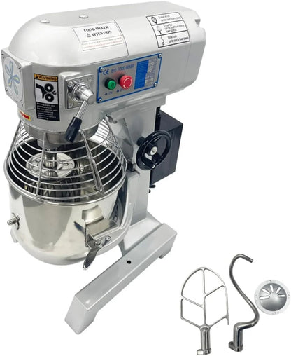 15L Commercial Food Stand Mixer, 3-Speeds Adjustable 110V Dough Mixer, 450W Electric Dough Mixing Machine with 3 Mixing Tools1