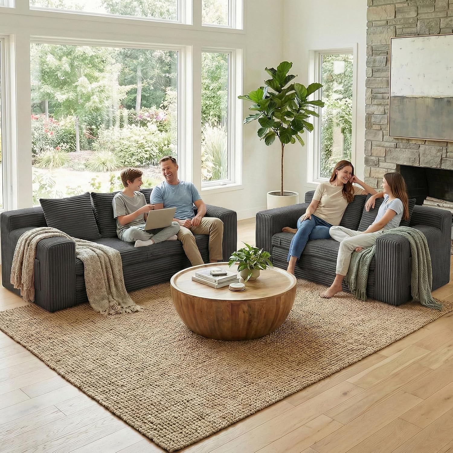 boneless-couch-boneless-loveseat-sleeper-sofa-bed-3-in-1-convertible-couch-bed-with-side-pockets-handle-pull-out-corduroy-futon-for-small-space-living-room-bedroom-2-pillows-included-no-assembly