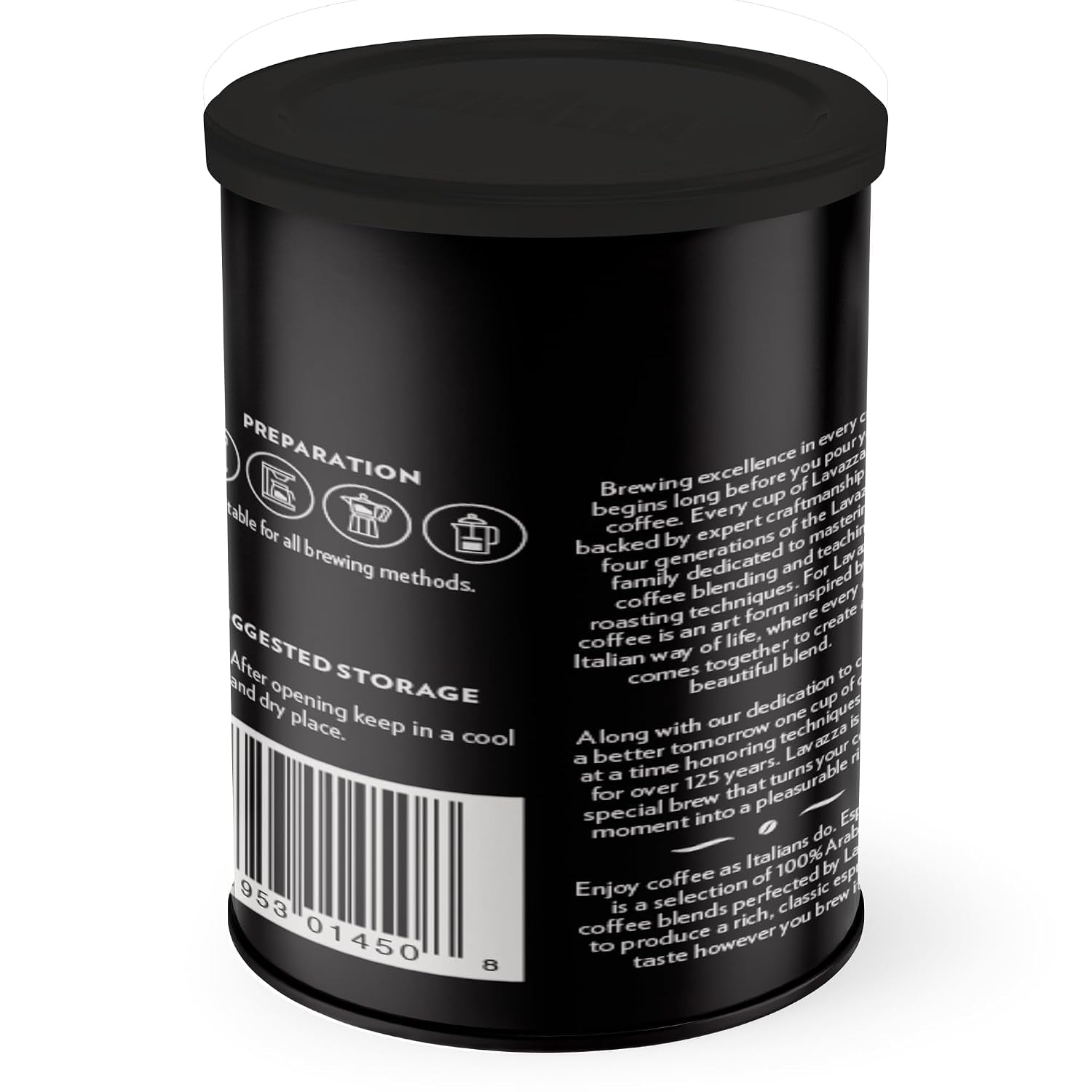 lavazza-espresso-ground-coffee-medium-roast-100-arabica-8-oz-tin-pack-of-4