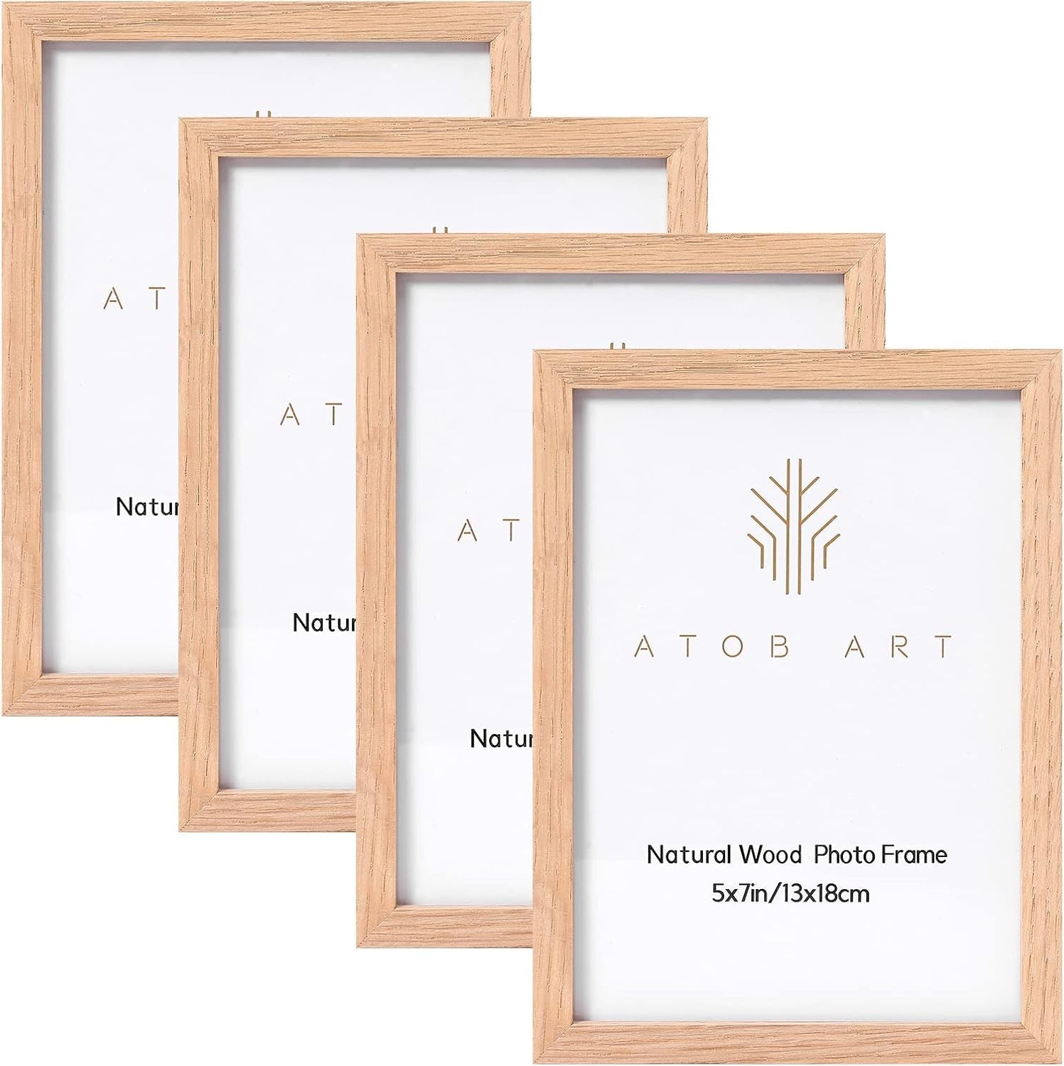 5x7-solid-oak-wood-picture-frames-4-pack