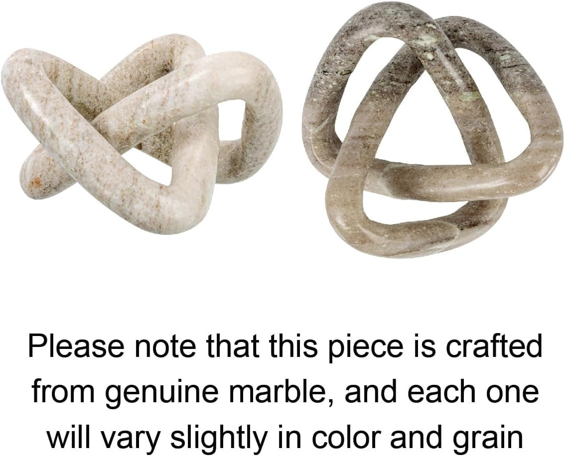 creative-co-op-modern-decorative-marble-link-knot-beige