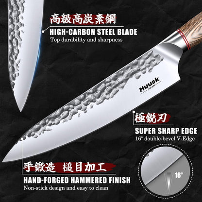 Japanese Kitchen Knife Set of 2 - Professional Chef Knives Set4