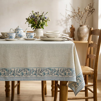 Designer Linen Large Square Tablecloth,67"X67"-Segerman B3