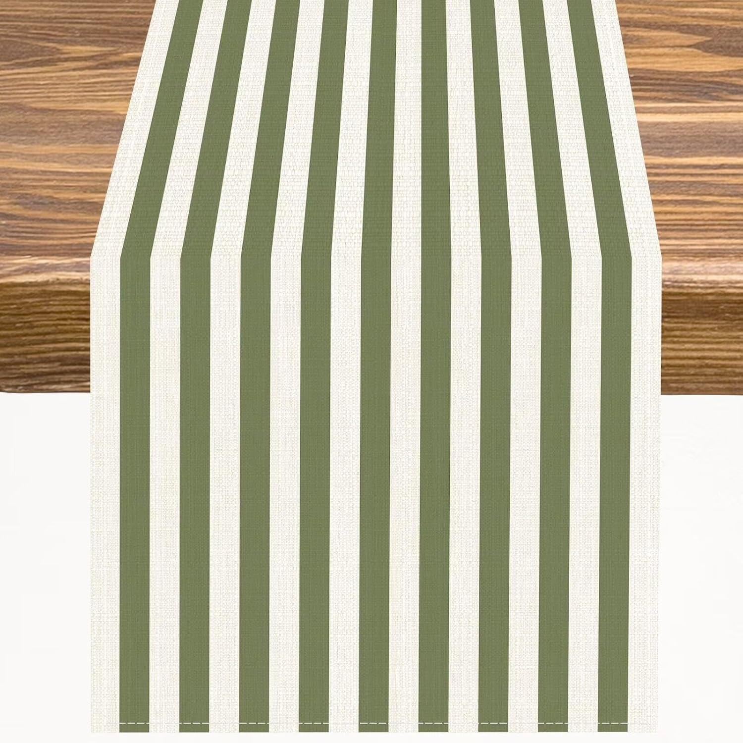 sage-green-and-white-striped-table-runner-vertical-stripe-modern-farmhouse-geometric-kitchen-dinner-runner-for-indoor-home-living-room-party-dining-table-decoration-13x60