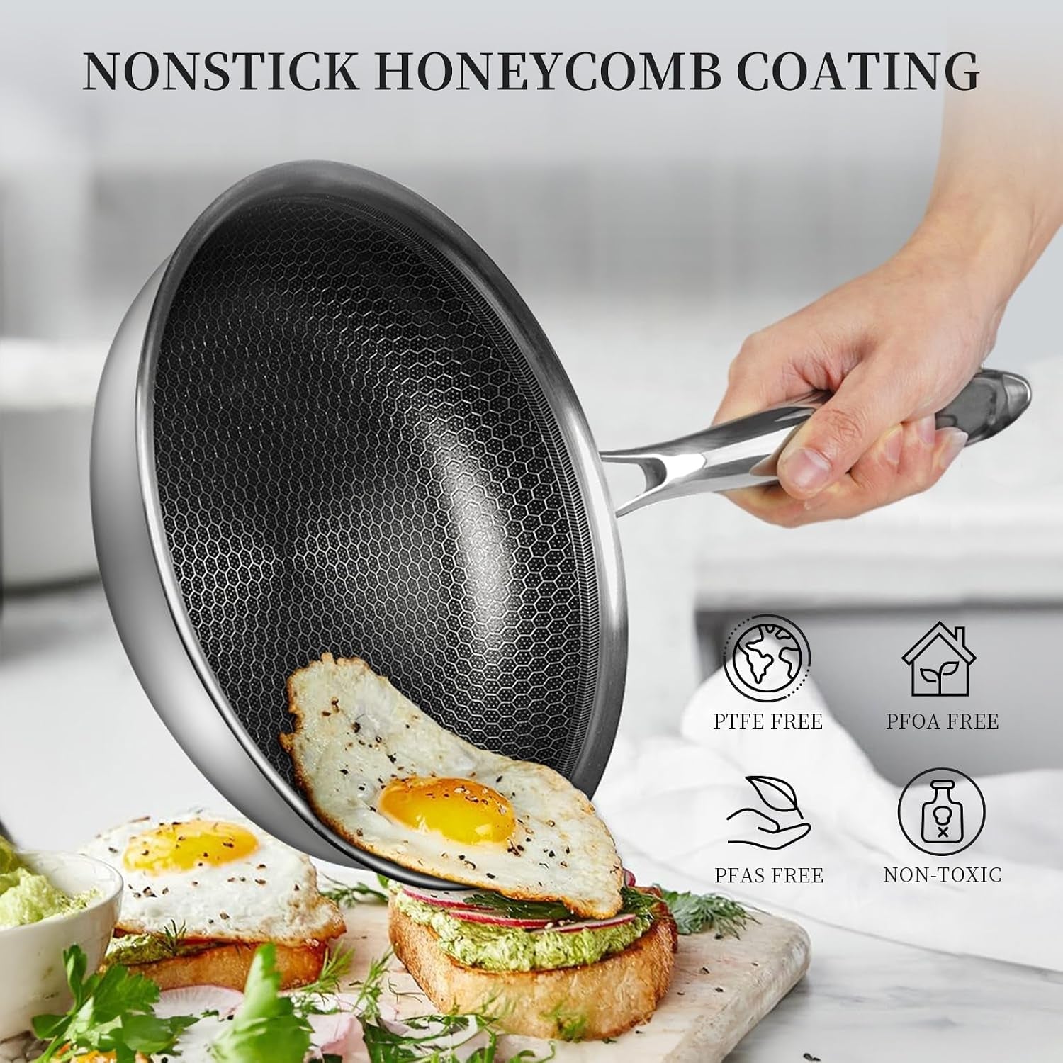 non-stick-frying-pans-stainless-steel-pan-set-with-lid-honeycomb-nonstick-coating-pfoa-free-cool-touch-handles-compatible-with-all-stoves-oven-safe-dishwasher-safe