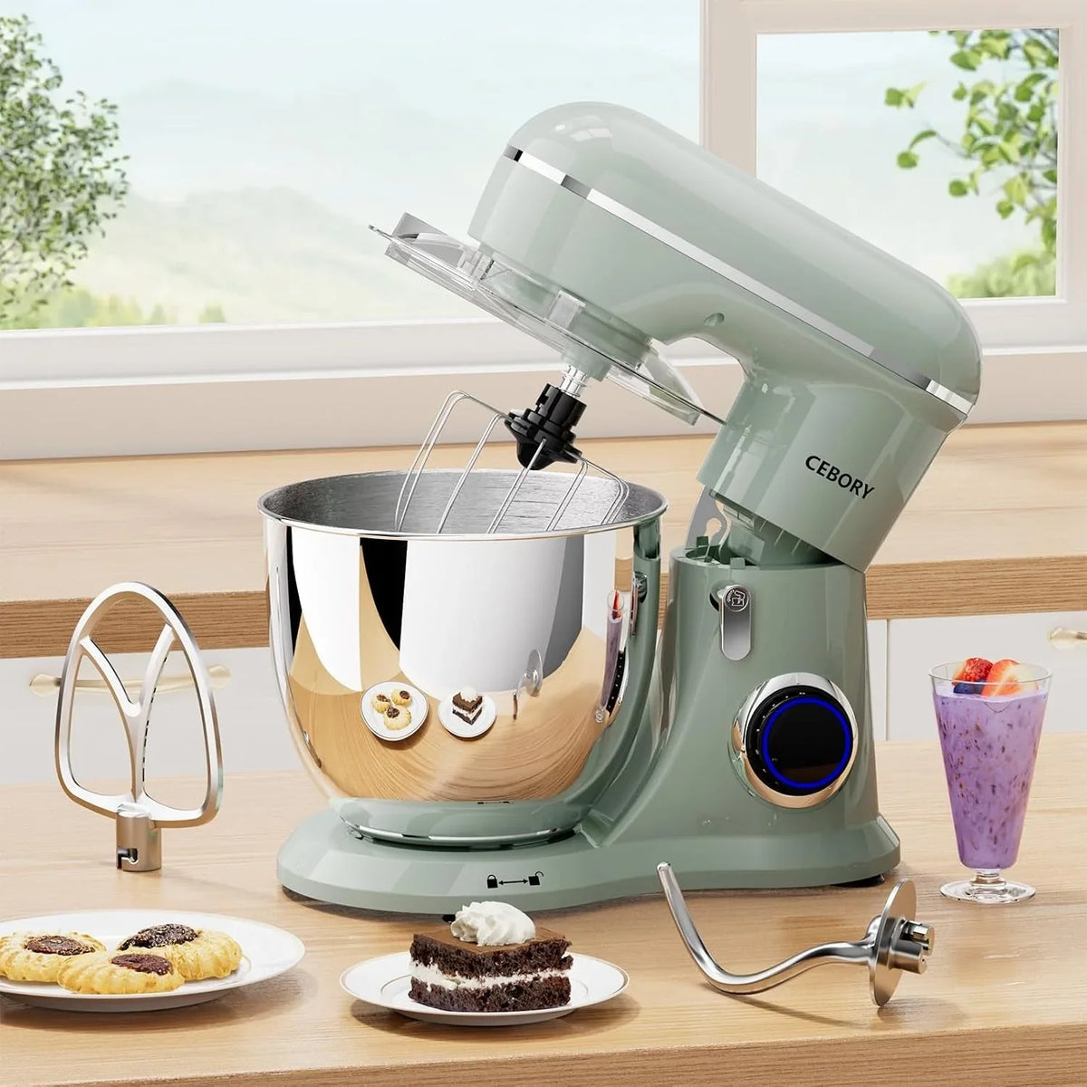 3-in-1-electric-stand-mixer-6-5qt-bowl-660w-10-speed-kitchen-mixer-household-food-mixers-include-dough-hook-beater-and-whisk-bread-cake-mixer-for-baking-and-most-home-cooks-green
