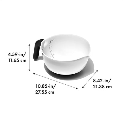 OXO Good Grips 2 Qt Batter Mixing Bowl - White3