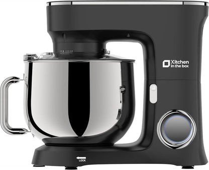 Stand Mixer 8.5 QT, 900 Watt Heavy Dough Mixer (Black) | 10 Speed Adjustable, 8.5 Quart Mixing Bowl with Handle, Tilt-Head, Whisk, Flat Beater and Splash Guard1