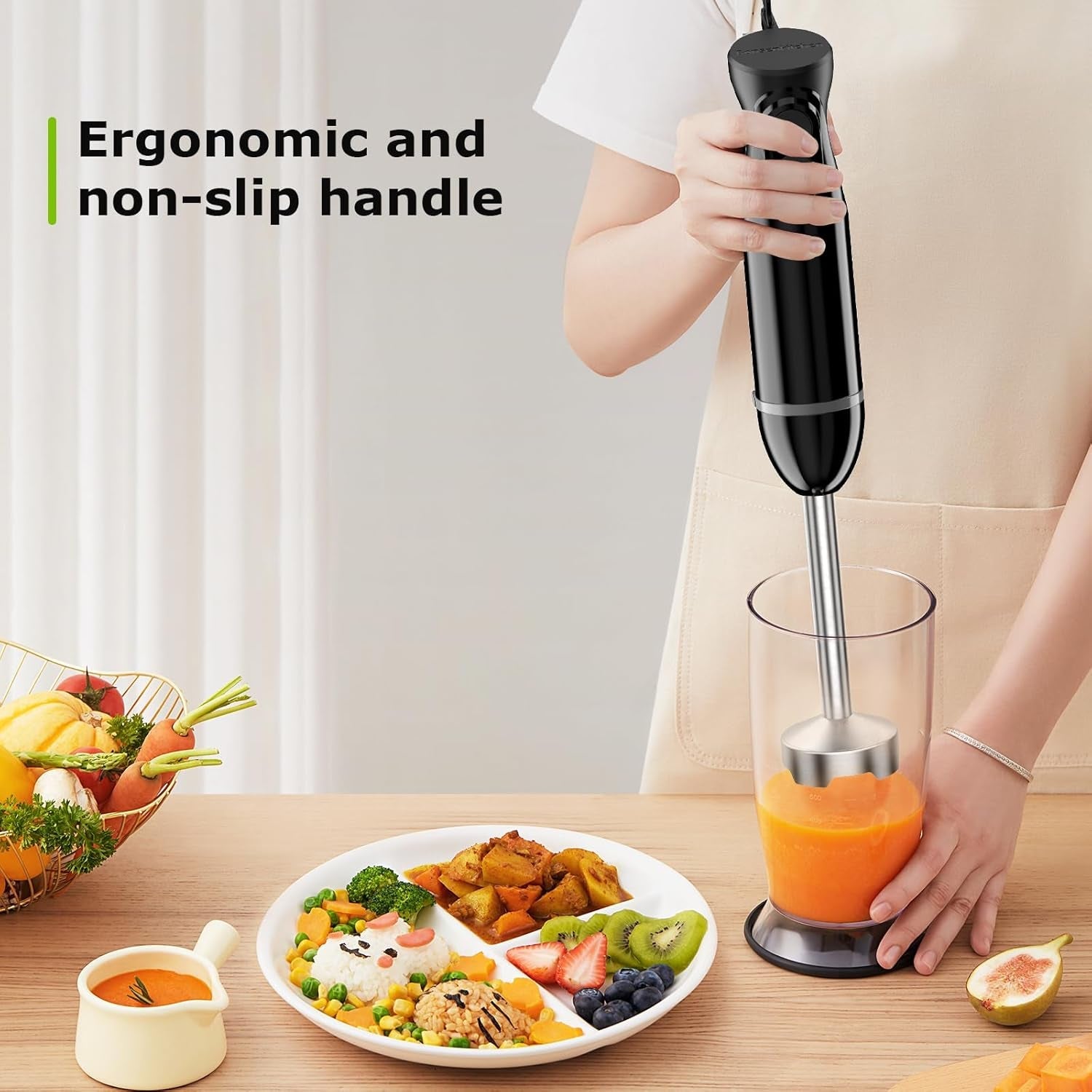 immersion-hand-blender-smoothie-puree-baby-food-electric-handheld-mixer-portable-stick-mixer-with-stainless-steel-blades-for-soup-emulsion-blender-with-2-mixing-speed