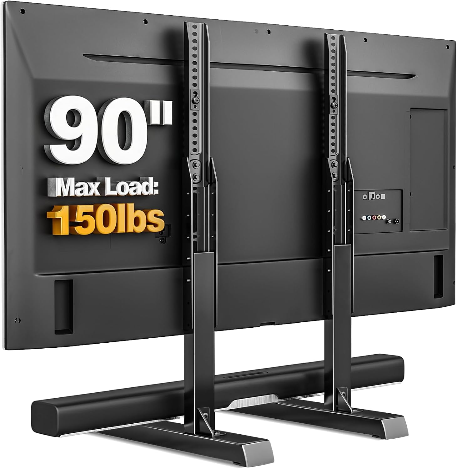 universal-tv-legs-table-top-tv-stand-base-with-height-adjustable-for-most-37-90-inch-tvs-holds-up-to-150lbs-with-cable-management-max-vesa-800x600mm-black