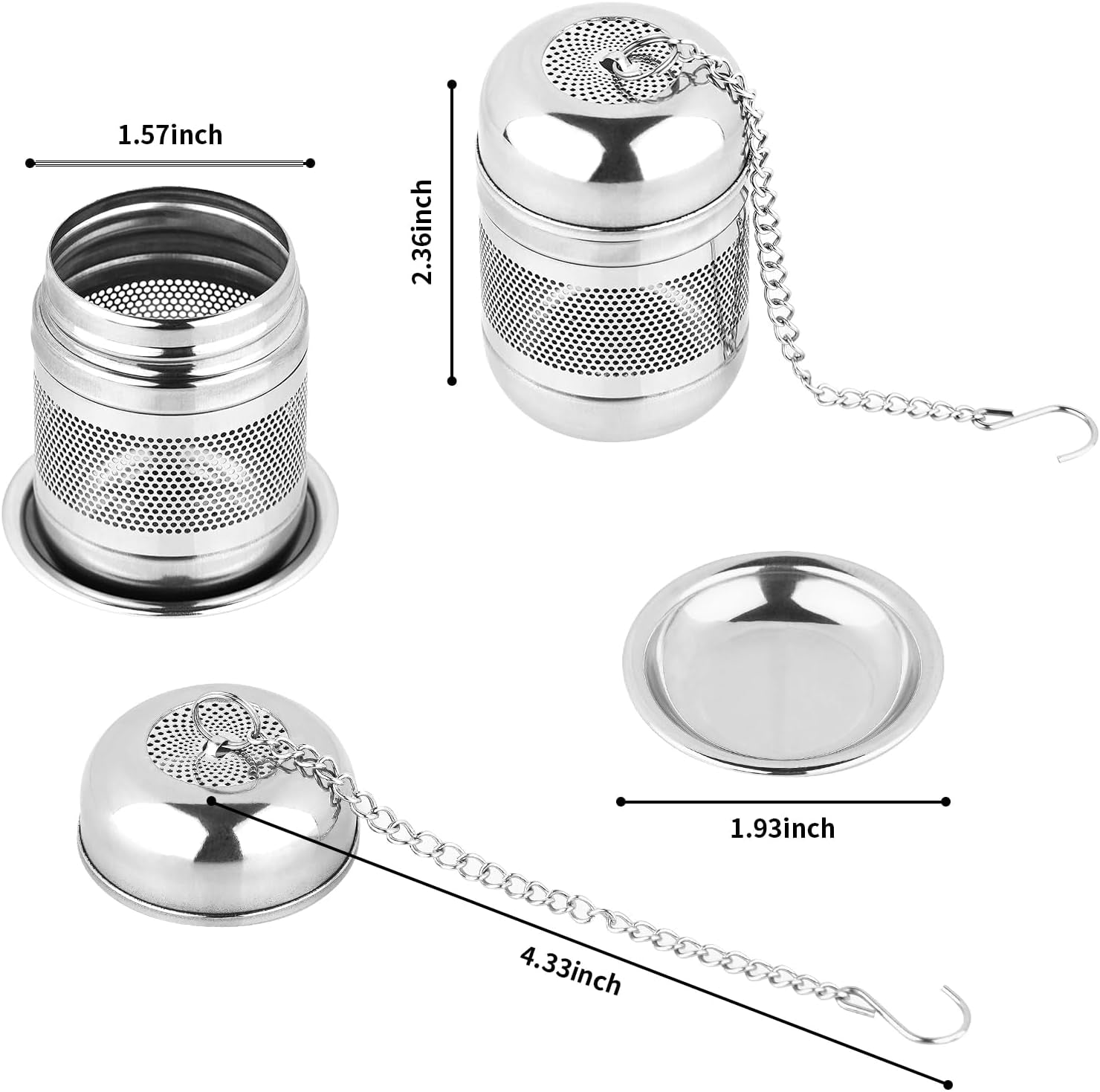 2pcs-fine-mesh-stainless-steel-tea-infusers-with-chain-hook-lid-for-loose-leaf-tea-steeping-reusable-rust-resistant-fits-most-mugs-cups-easy-to-clean