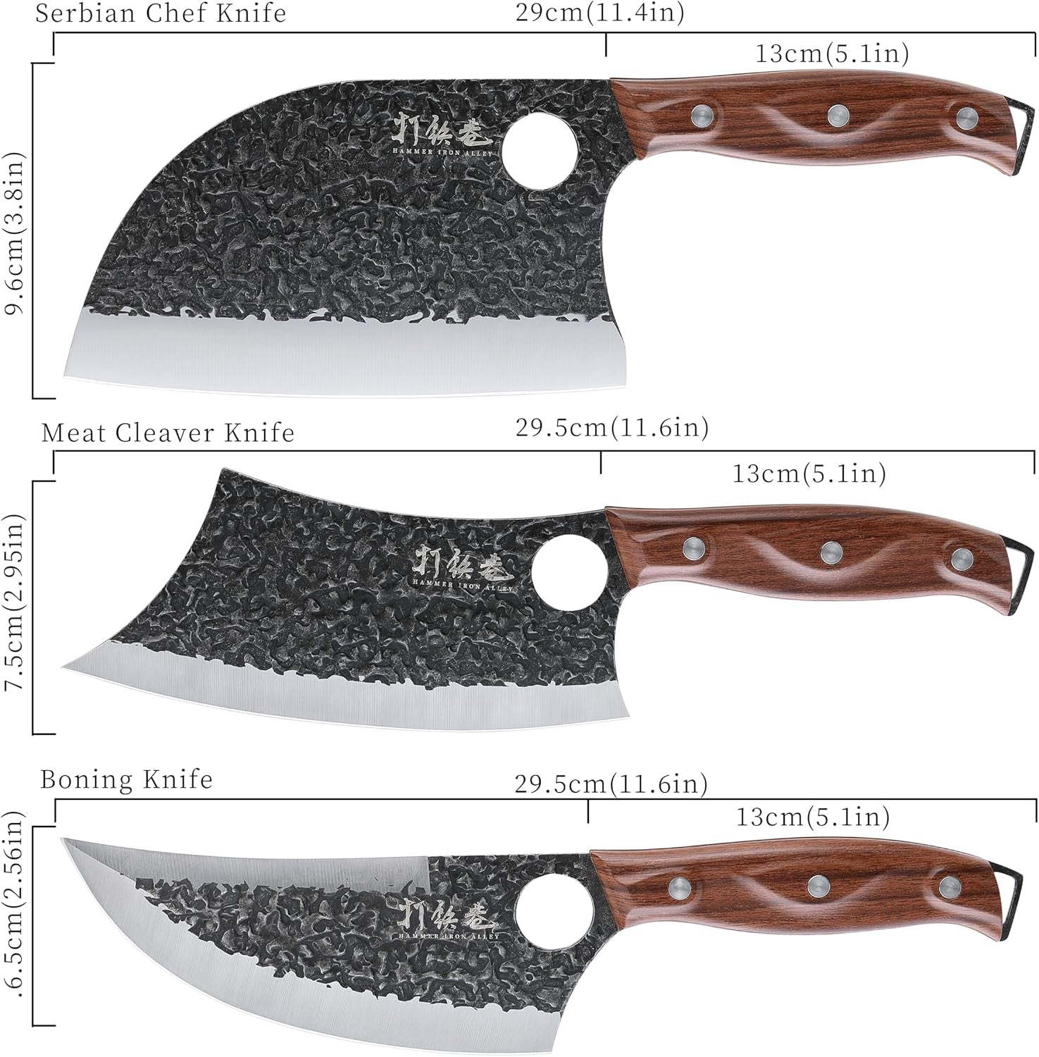 3pcs-butcher-knife-set-7-butcher-meat-cleaver-7-serbian-chef-knife-and-6-5-viking-knife-hand-forged-kitchen-knife-set-with-plastic-handle-geat-for-home-camping-bbq-unique-finger-hole-design