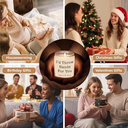 Gifts for Women, Birthday Gifts for Women, Unique Friendship Gift for Womens, Best Friend, Her, Sister, Bestie, Girlfriend, Mom, Funny Scented Candle with Replaceable Stickers2
