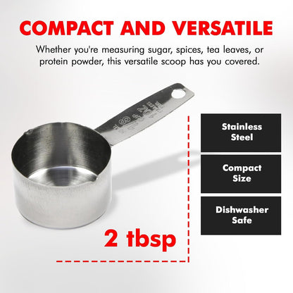 Select Coffee Measurer, 4 Inch 2 Tbsp, Stainless Steel4
