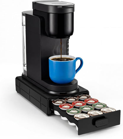 Coffee Pod Organizer Drawer for Keurig K-Cup Pods, Holds 18 Pods - Compact, Easy-Access Design with Smooth Glide, Ideal for Small Spaces and Coffee Machines1
