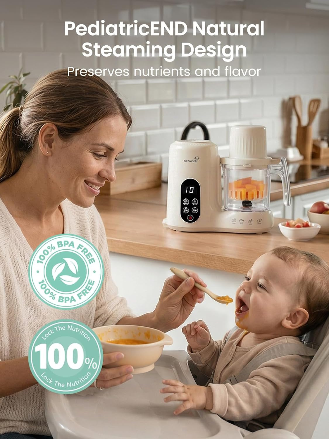 baby-food-maker-processor-with-dual-layer-steam-basket-cream-steamer-blender-healthy-homemade-baby-food-purees-starting-solids-blw-baby-feeding-essentials-6-months