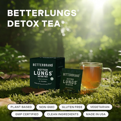 Mullein Tea Bags, Lung Detox W. Thyme, Elderberry, 15 Bags | Caffeine-Free Herbal Calming Mullein Tea, Thyme, Elderberry, Ginseng & Ginger, Lung & Wellness Support & Respiratory Health3