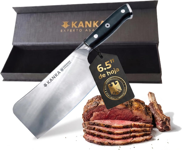 7 in Meat Cleaver, Stainless Steel, Rust-Resistant1