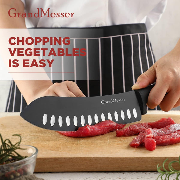Butcher Breaking Knife, 7 Inch Bullnose Knife5