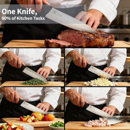 9 Inch Chefs Knife German Steel Sharp Chef Knife Kitchen Knife6
