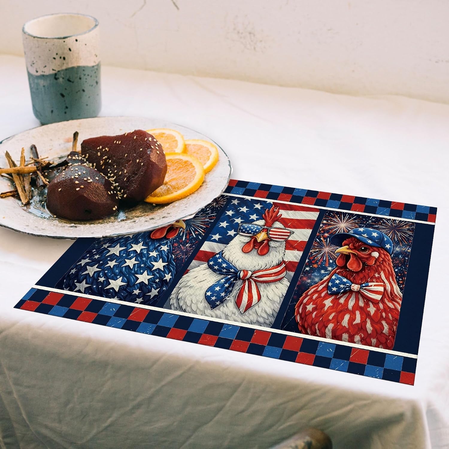 250th-anniversary-usa-placemats-red-white-and-blue-chicken-placemats-set-of-4-4th-of-july-kitchen-table-mats-decoration-memorial-day-independence-day-supplies-gifts-12x18-inch-d08