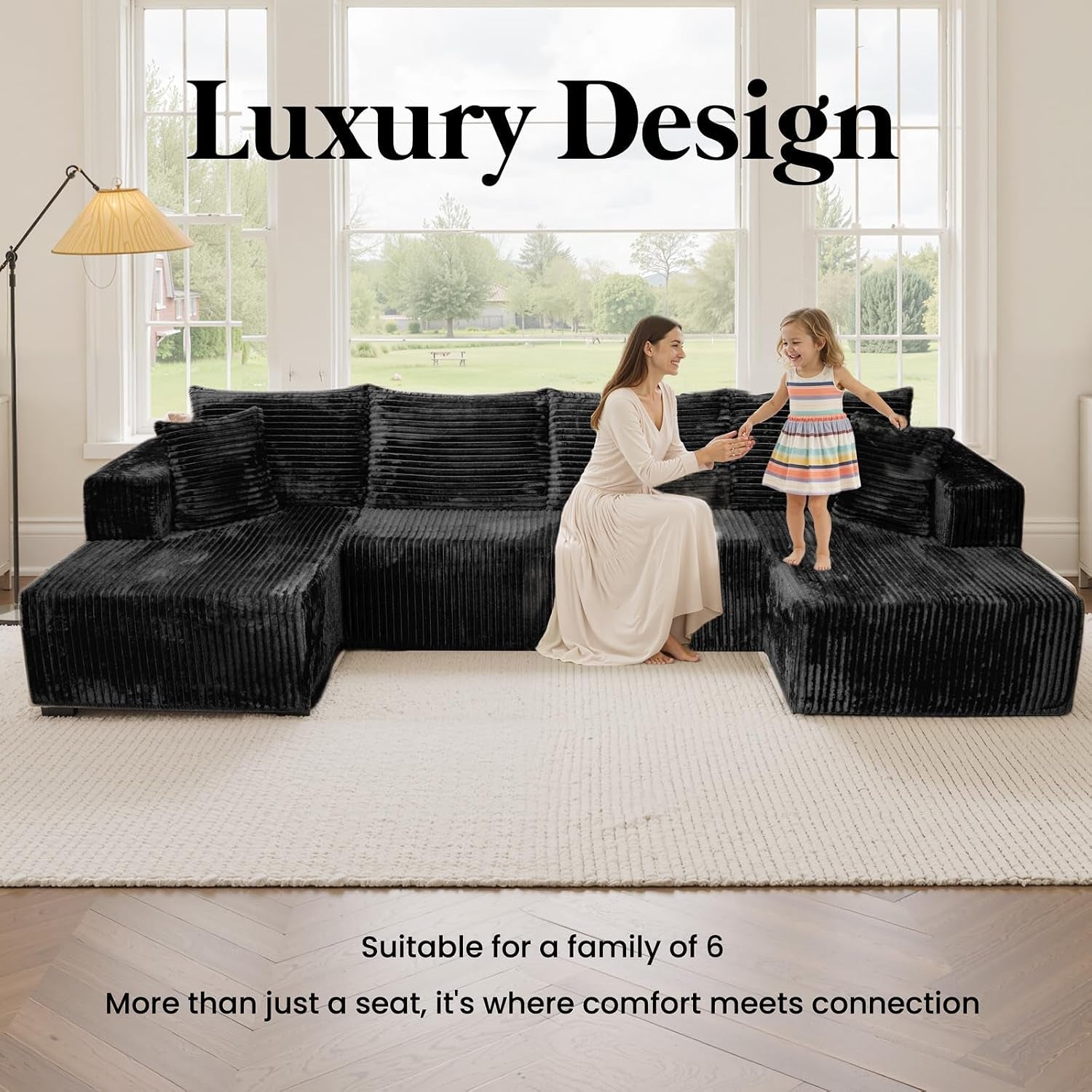 130-u-shaped-sectional-couches-for-living-room-modular-boneless-cloud-sofa-with-2-chaise-lounges-4-in-1-flexible-combination-layered-foam-cushion-deep-seat-corner-couch-no-assembly-black