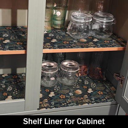 Vintage Floral Drawer Liner, Non-Adhesive and Strong Non-Slip6