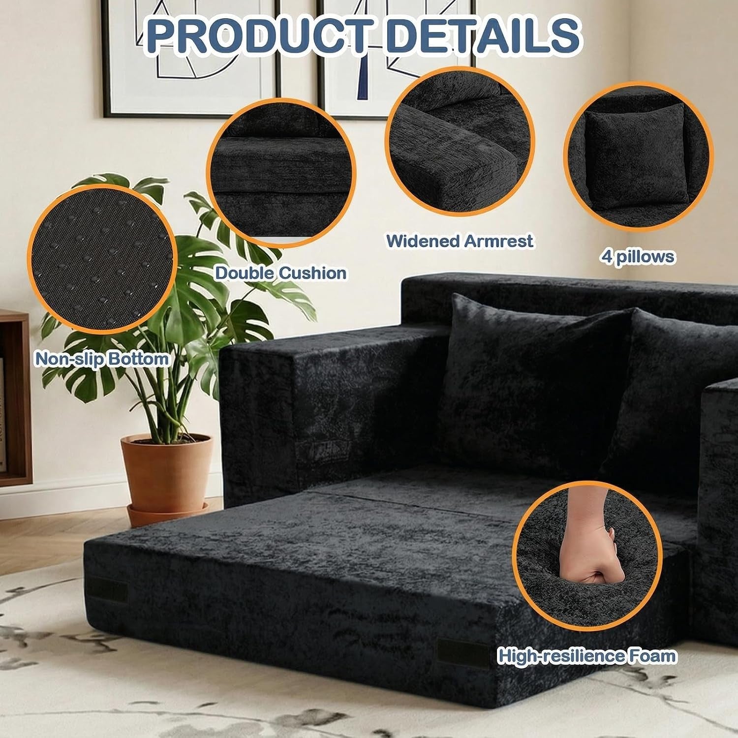 boneless-couch-small-3-in-1-boneless-loveseat-sleeper-sofa-bed-convertible-sofa-bed-with-4-pillows-black-boneless-couch-for-living-room-guest-room-small-space