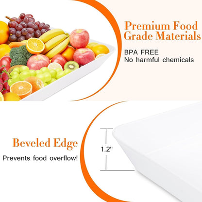 Serving trays holding grilling accessories, sauces and condiments next to a BBQ grill.