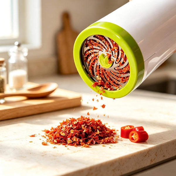 Stainless Steel Picador De Cilantro - Hand Spice Mincer7