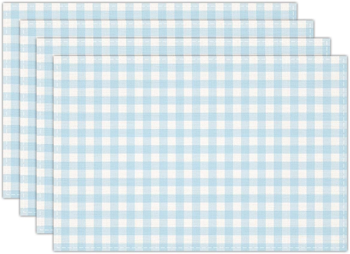 blue-and-white-gingham-linen-placemats-set-of-4-waterproof-washable-heat-resistant-place-mats-12x18-inch-table-mat-for-restaurant-outdoor-indoor-home-kitchen-party-dining-decoration-15
