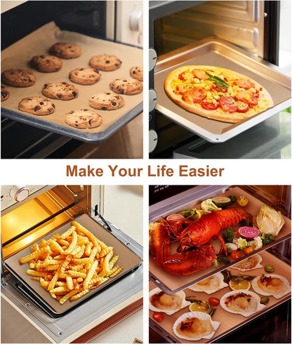 Unbleached Parchment Paper Baking Sheets, 9X13In Precut Non-Stick Quarter Sheet Liners for Baking, Grilling, Air Fryer, Steaming-70 Sheets Heavy Duty Parchment Sheets for Bread,Cake, Cookies6
